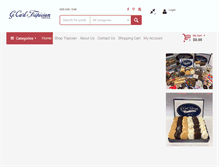 Tablet Screenshot of boardwalkmacaroons.com